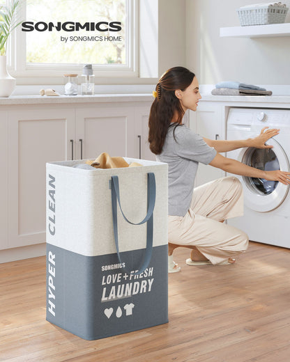 90L Laundry Baskets Set of 2 - image 2