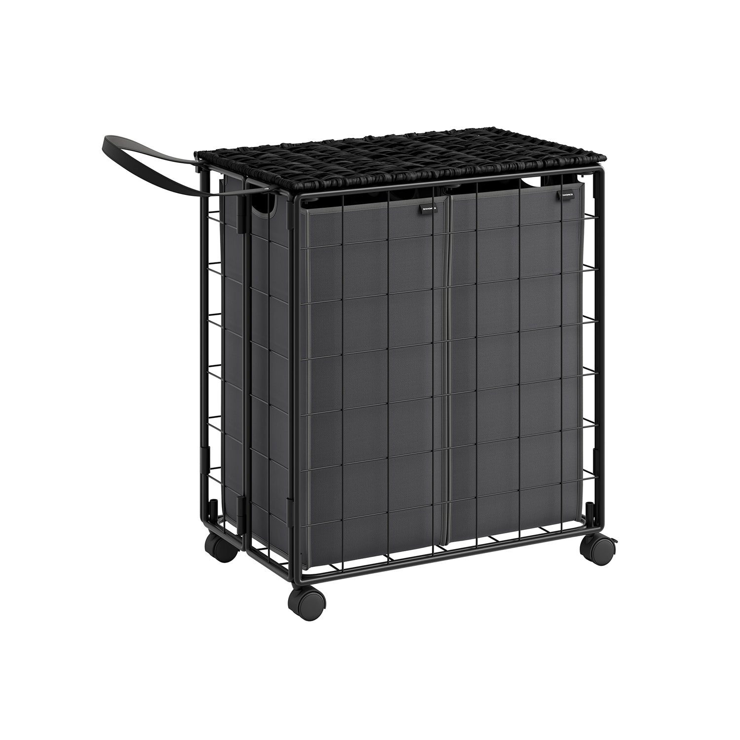 29.1-Gallon Laundry Hamper with Wheels