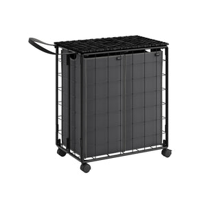 29.1-Gallon Laundry Hamper with Wheels