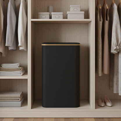 Laundry Basket with Lid, Slim Laundry Hamper, 65 L - image 6