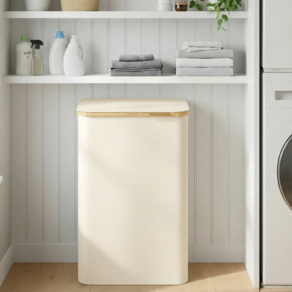 Laundry Basket with Lid, Slim Laundry Hamper, 65 L - image 21