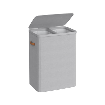 44.9 Gal. Laundry Hamper with Lid and Handles - HWLEXTRA 