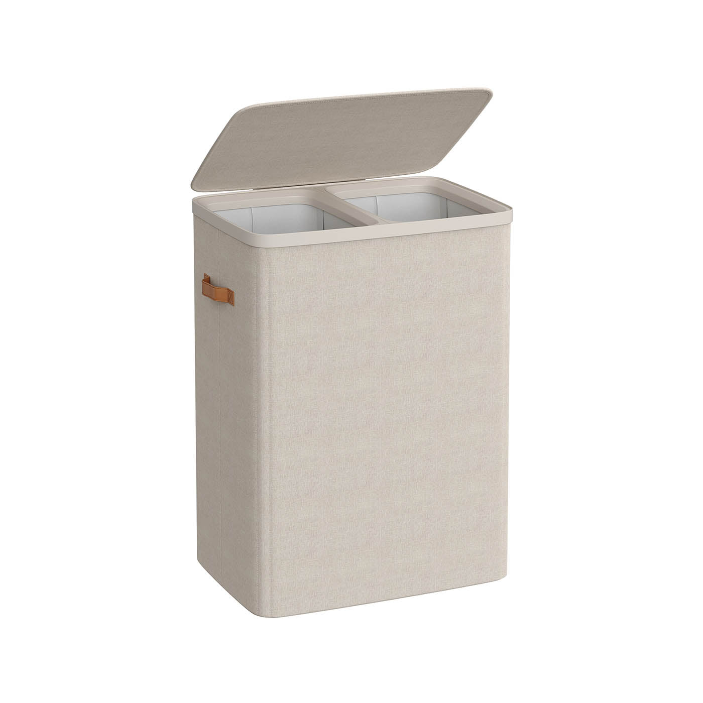 44.9 Gal. Laundry Hamper with Lid and Handles - HWLEXTRA 