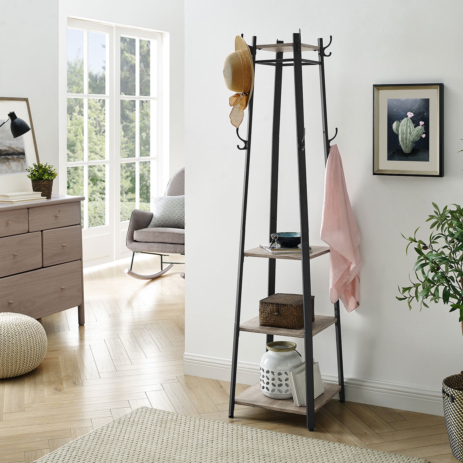 3 Shelves Coat Stand - image 4