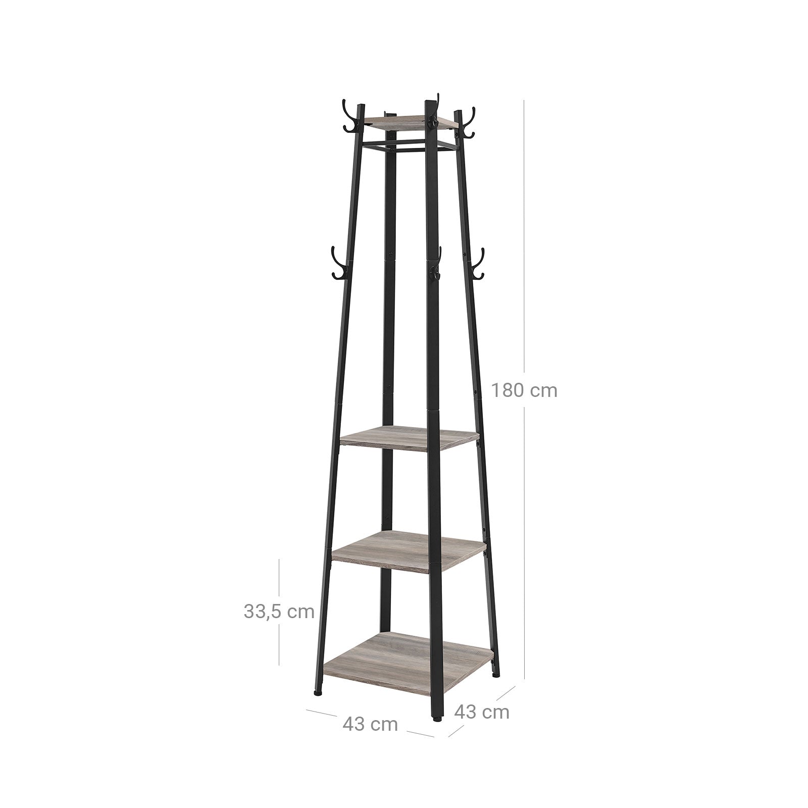 3 Shelves Coat Stand - image 9