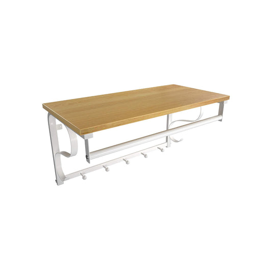 Wall Mounted Coat Rack Shelf - image 1