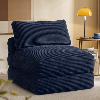 Folding Sofa Bed, Convertible Chair Bed with Pillow, Sleeper Chair