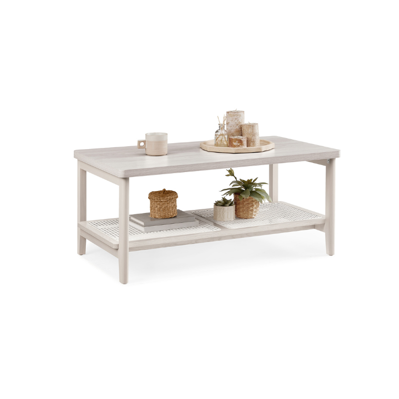 2-Tier Rectangular Coffee Table