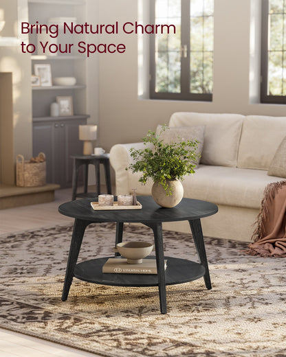 2 Tier Round Coffee Table