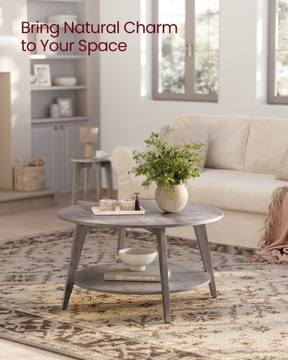 2 Tier Round Coffee Table