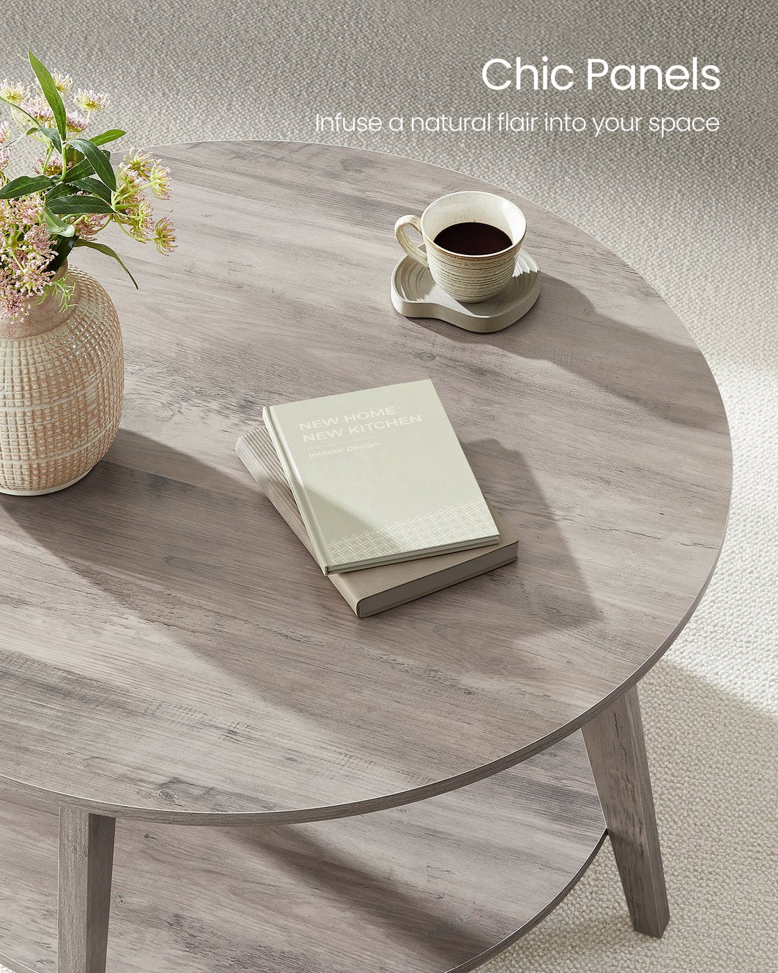 2 Tier Round Coffee Table