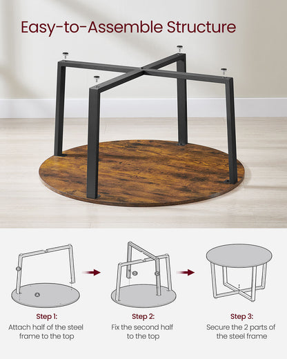 Metal Frame Coffee Table - image 7