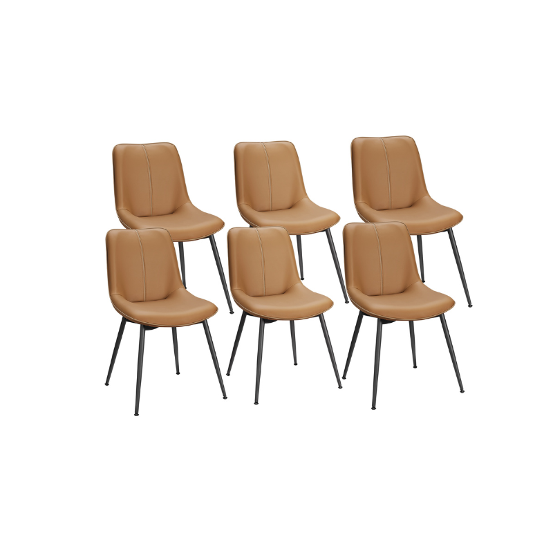 Leather Dining Chairs Set of 6