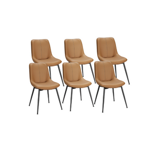 Leather Dining Chairs Set of 6