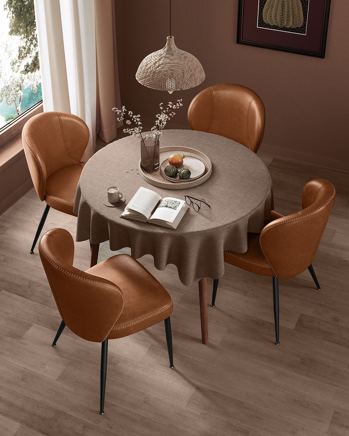EKHO Collection - Dining Chairs Set of 6