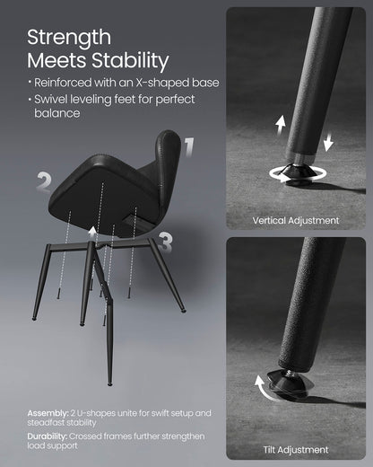 EKHO Collection - Dining Chairs Set of 6