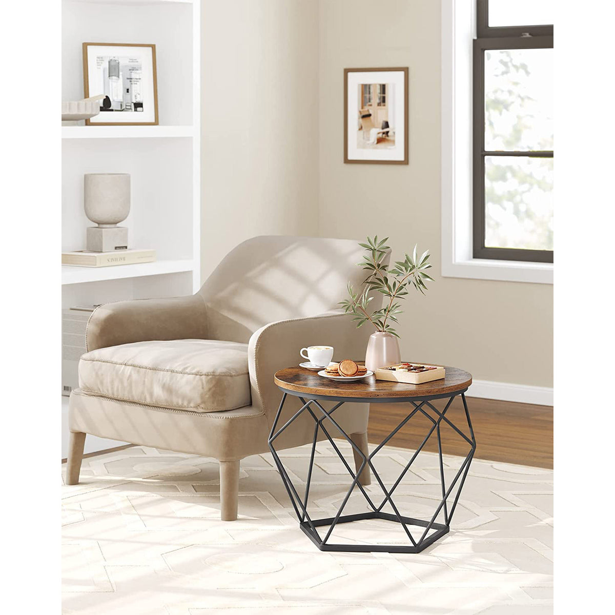 Coffee Table Set of 2 Staggered Heights