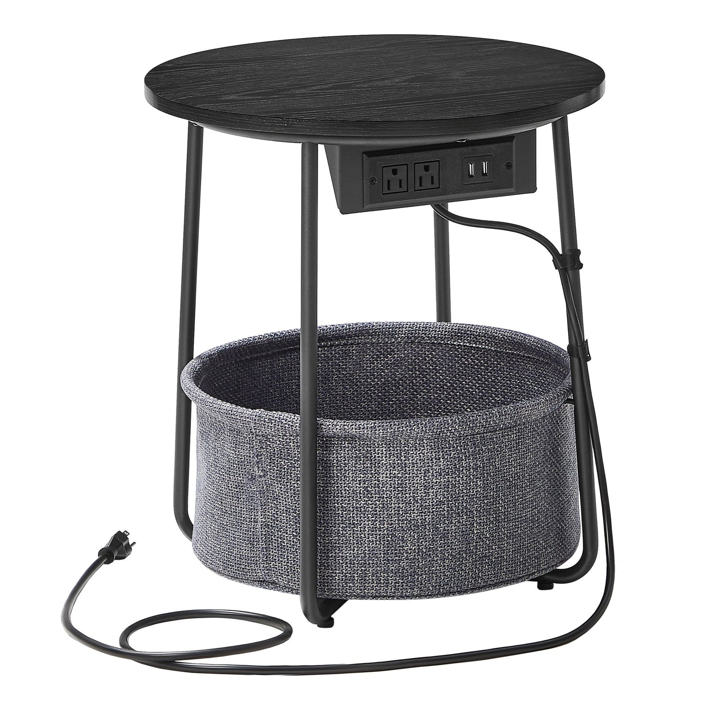 Round Side End Table - image 8