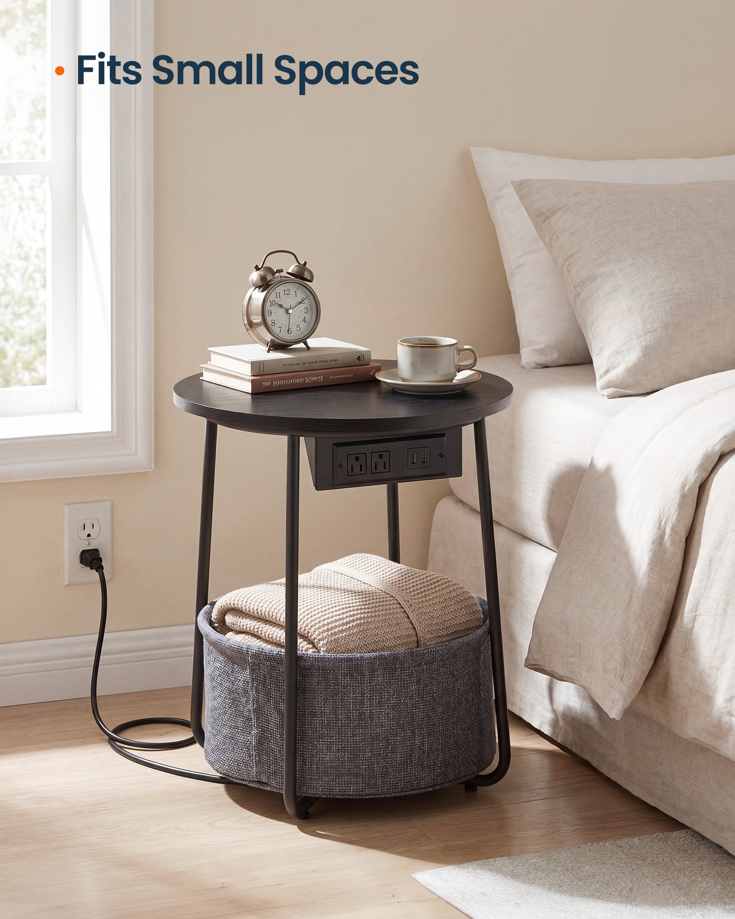 Round Side End Table - image 10