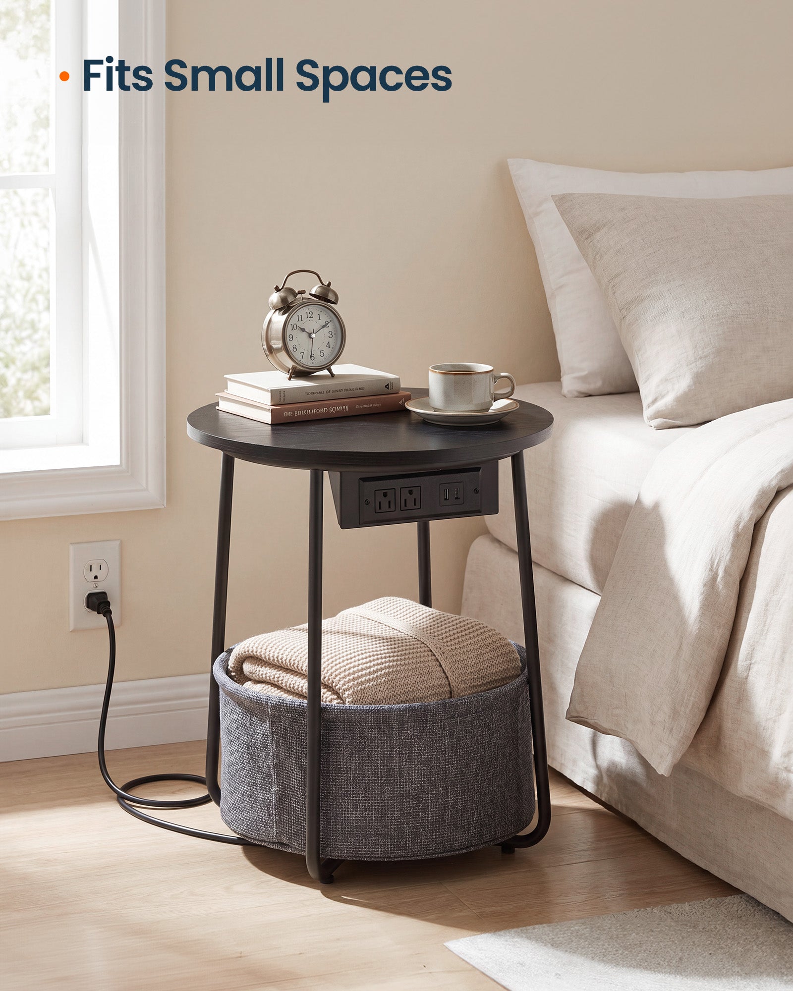 Round Side End Table - image 10