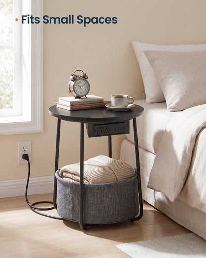 Round Side End Table - image 10