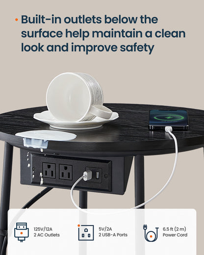 Round Side End Table - image 11
