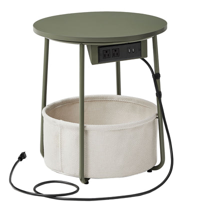 Round Side End Table - image 1