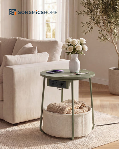 Round Side End Table - image 2