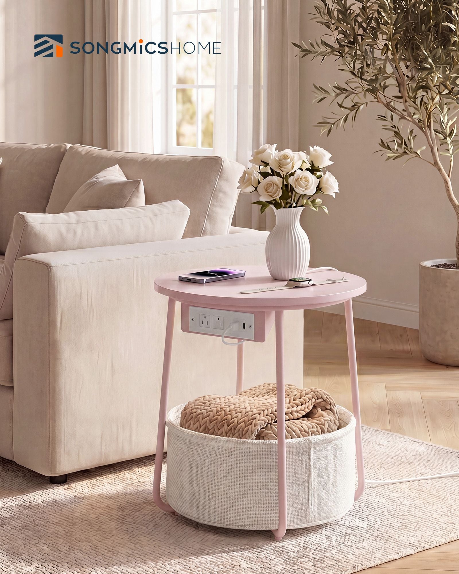 Round Side End Table - image 27