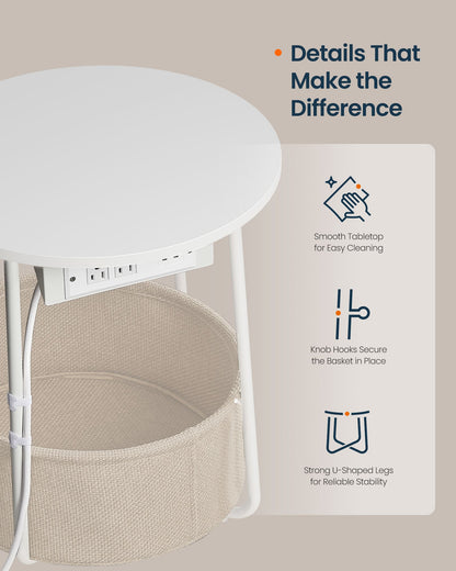 Round Side End Table - image 25