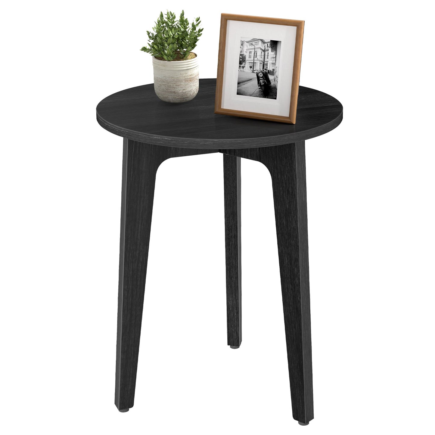 MAEZO Collection - Small Side Table, Round End Table
