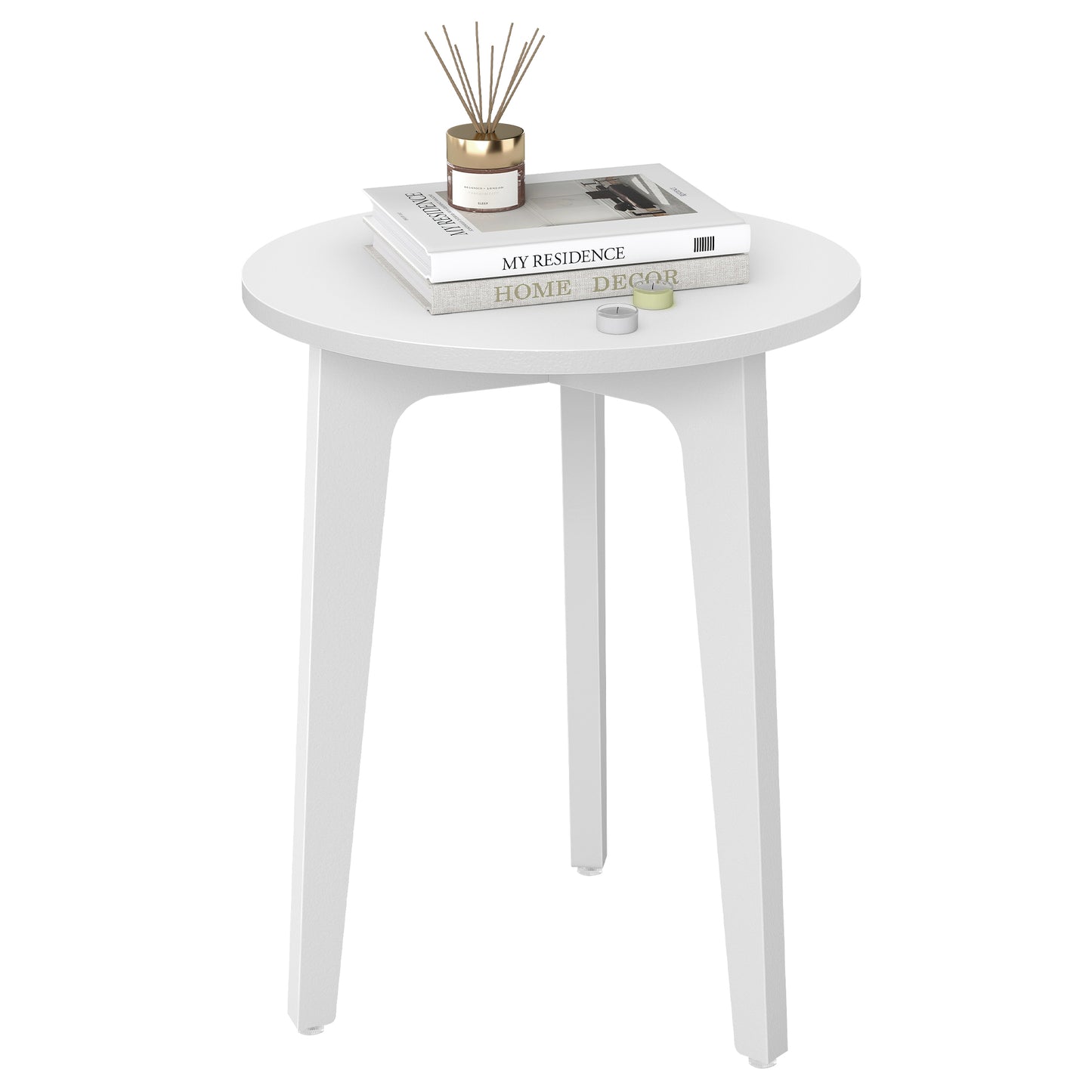 MAEZO Collection - Small Side Table, Round End Table