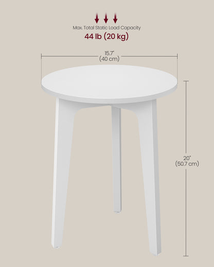 MAEZO Collection - Small Side Table, Round End Table