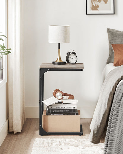 C-Shaped End Table - HWLEXTRA 