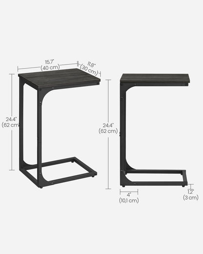 C-Shaped End Table - HWLEXTRA 