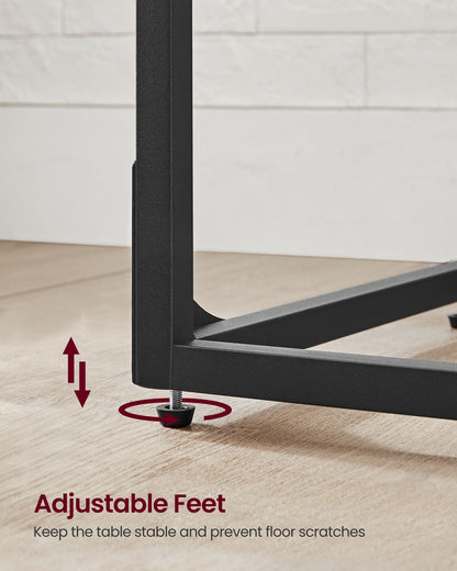 C-Shaped End Table - HWLEXTRA 