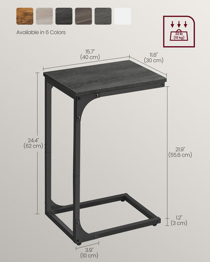 C-Shaped End Table - HWLEXTRA 