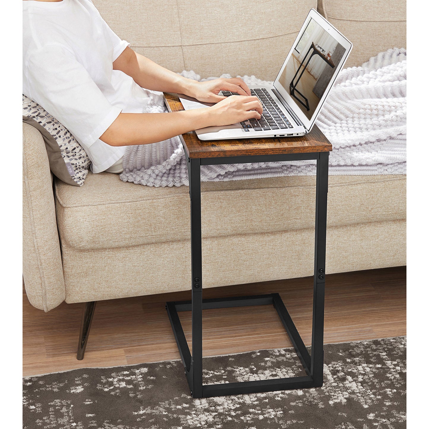 Set of 2 C-Shaped End Table - HWLEXTRA 