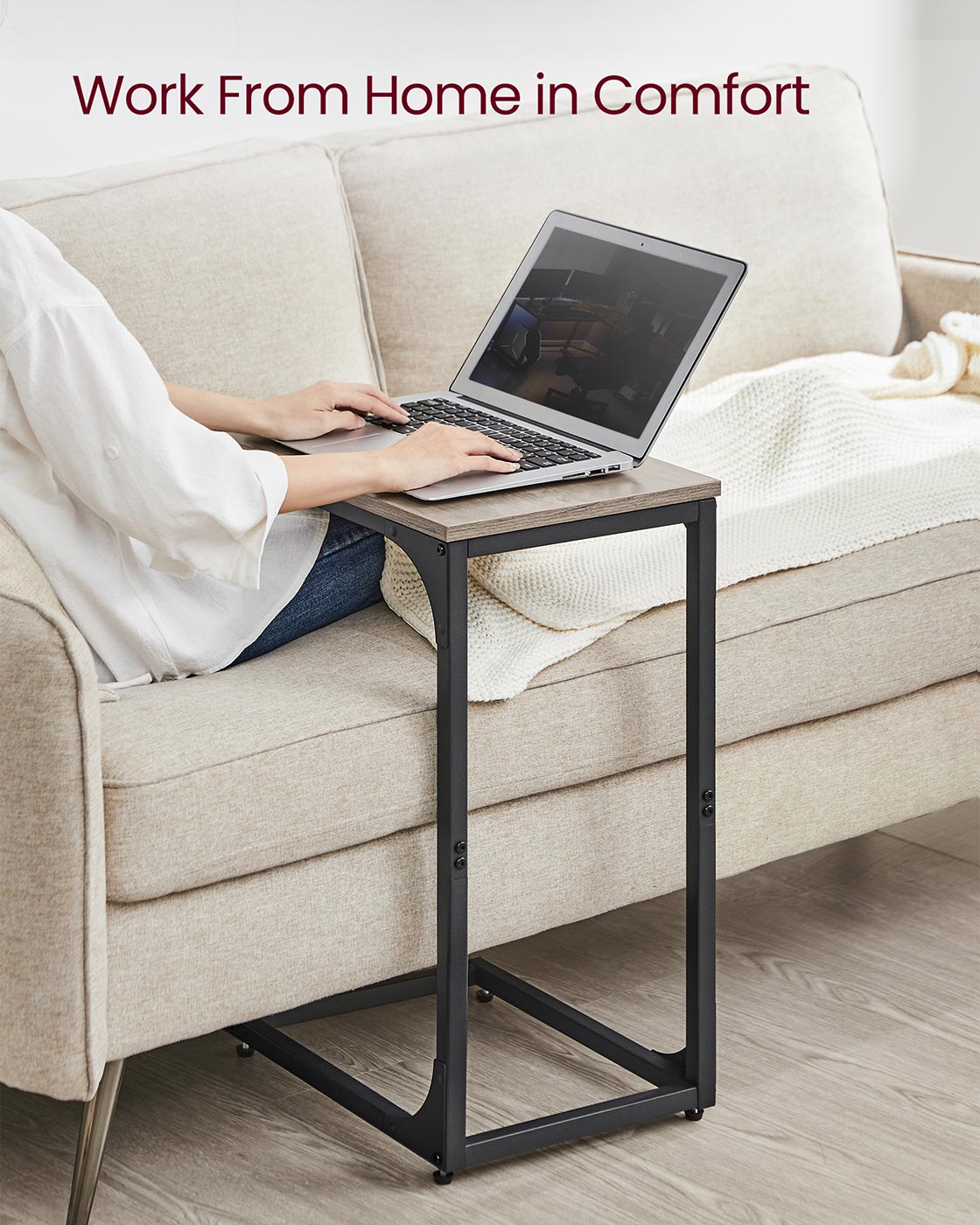 Set of 2 C-Shaped End Table - HWLEXTRA 