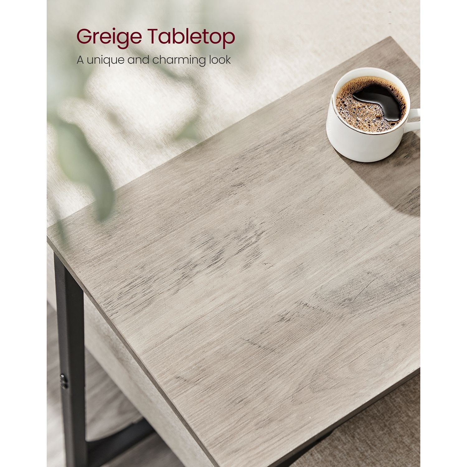 Set of 2 C-Shaped End Table - HWLEXTRA 