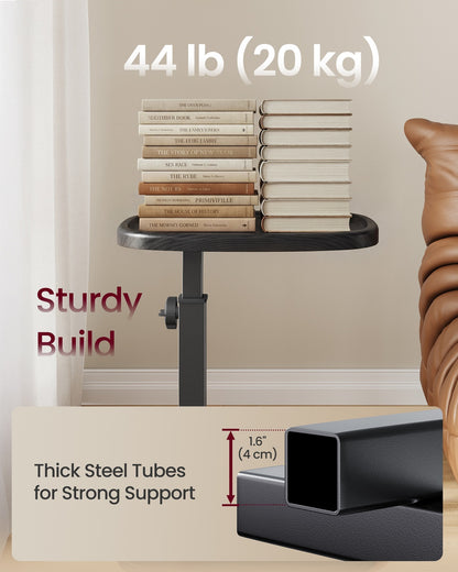 Couch Table, C-Shaped Sofa Side End Table, Bedside Table - image 11