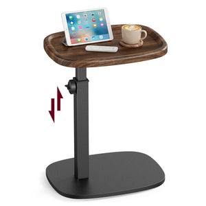 Couch Table, C-Shaped Sofa Side End Table, Bedside Table - image 20