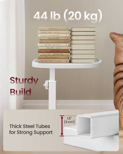 Couch Table, C-Shaped Sofa Side End Table, Bedside Table - image 18