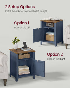 Farmhouse Nightstand with Barn Door - image 4