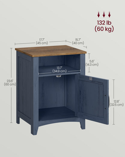 Farmhouse Nightstand with Barn Door - image 2