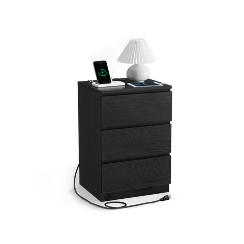 Nightstand with Charging Station
