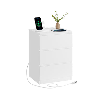 Nightstand with Charging Station