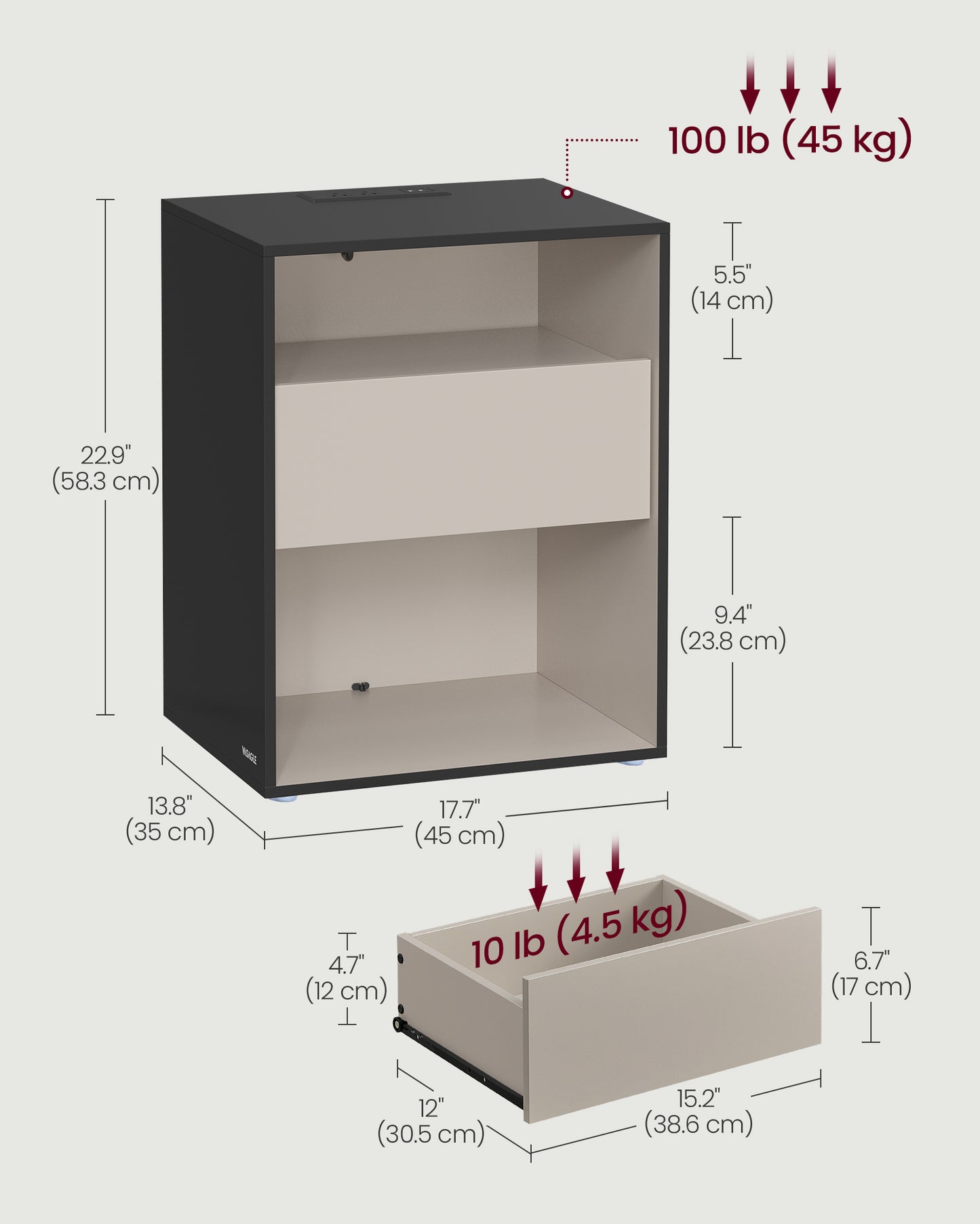 Superfast Toolless Assembly, Nightstand