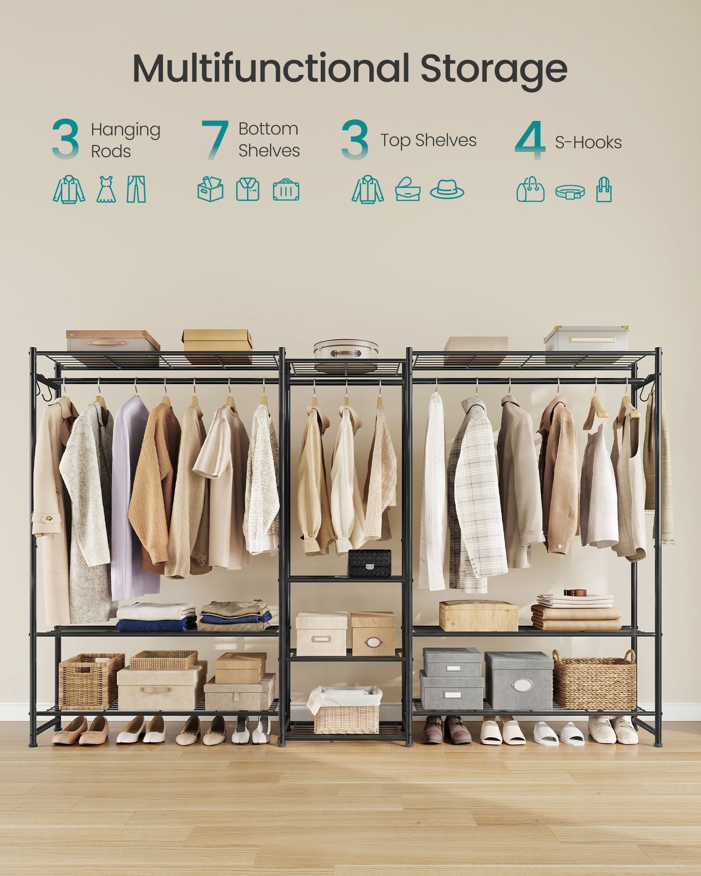 Portable Closet Wardrobe - image 1
