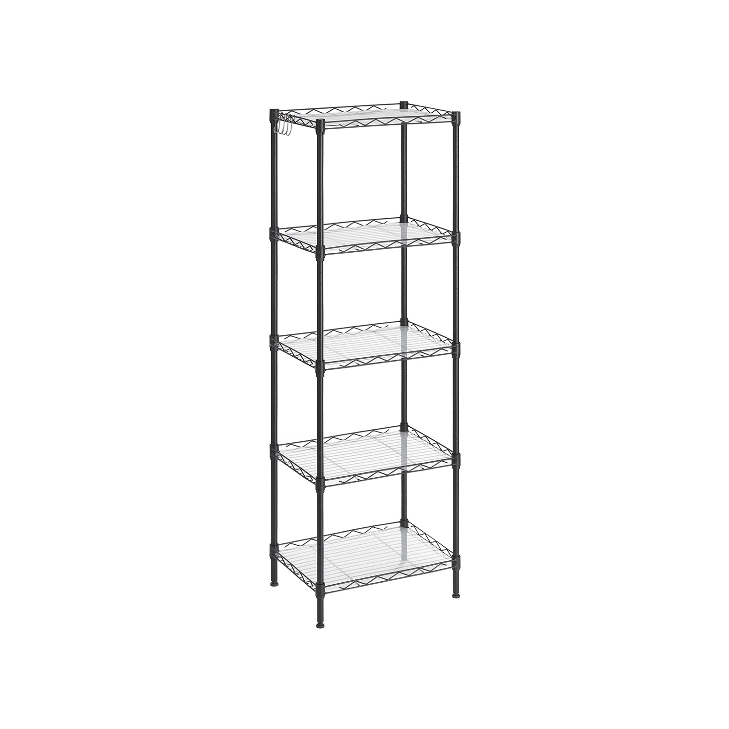 5-Tier Wire Shelving Unit - image 2